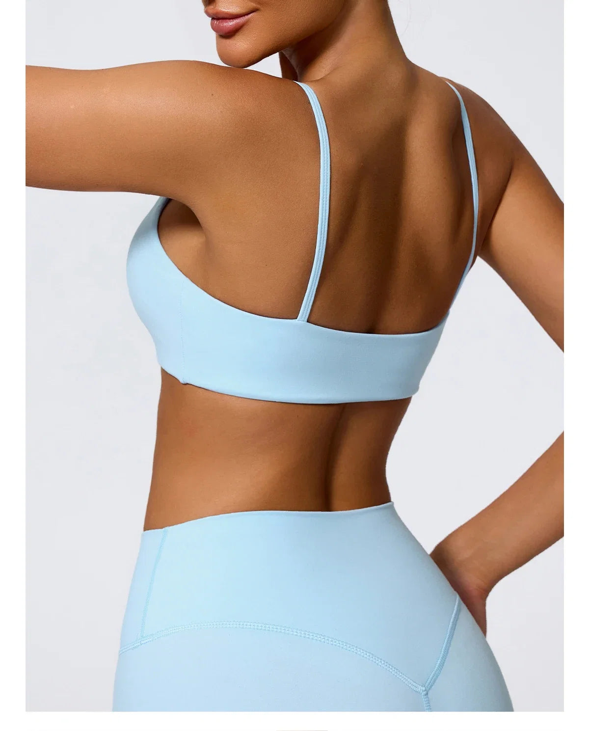 Hearuisavy Summer Super-Soft Women Quick Drying Sports Bra Breathable Gym Workout Top Fitness Underwear Push Up Running Yoga Top