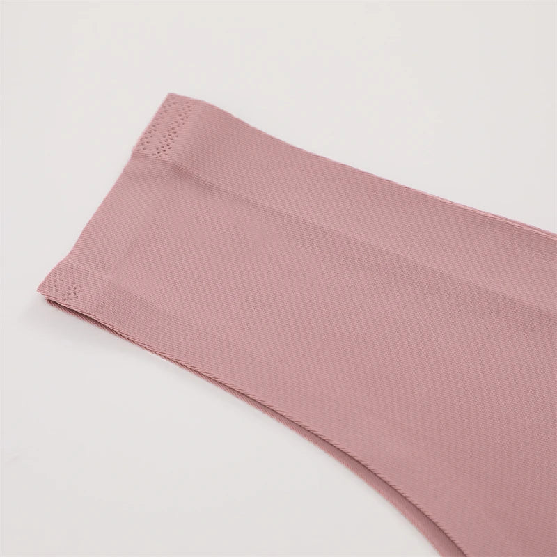 3PCS Seamless Ultra-thin Brazilian panties Maillard Panties Women Ice Silk Underwear Sexy Panty Low Waist G-string Female Solid