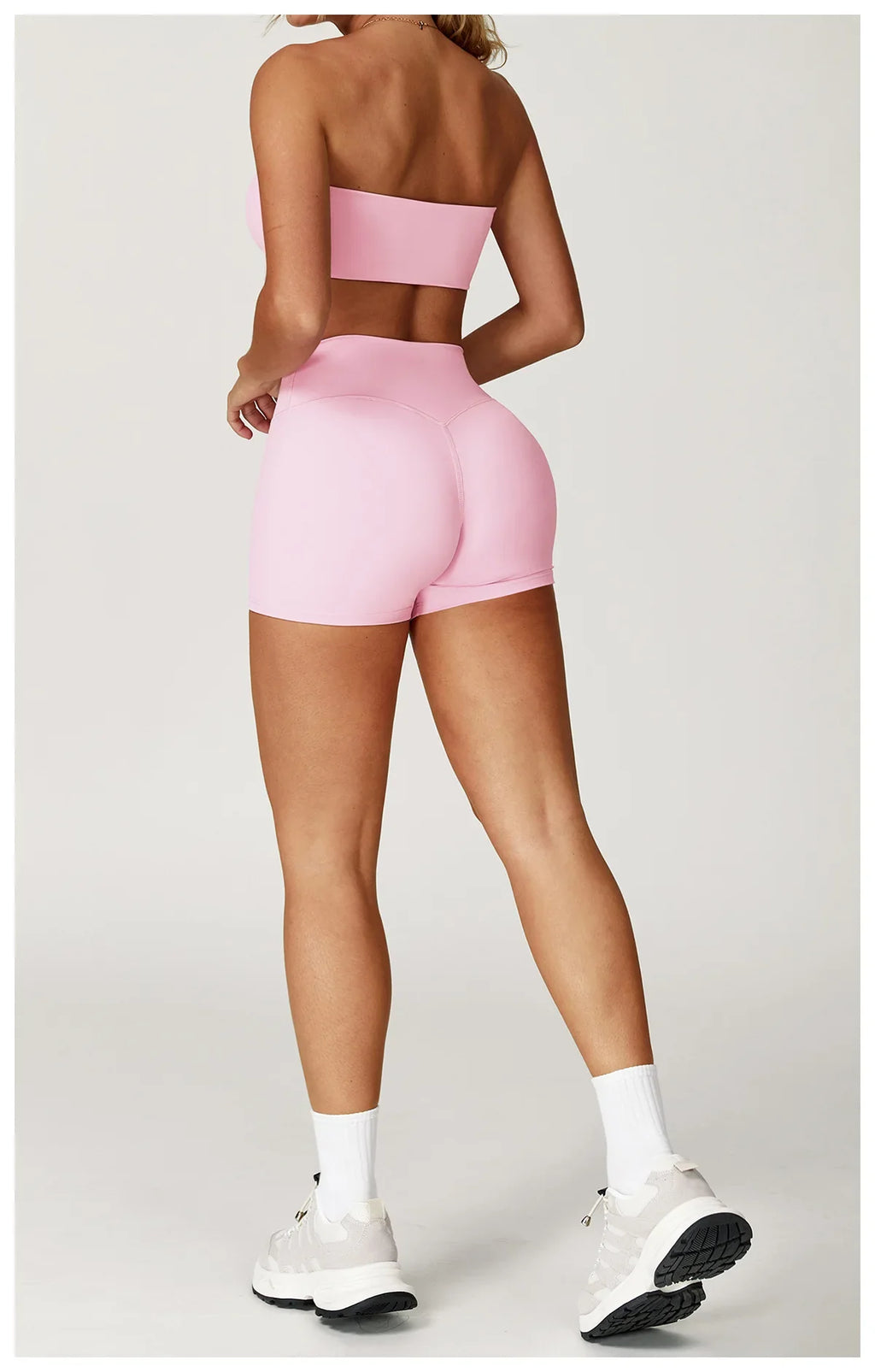 Yoga Set 2PCS Fitness Suit Women's Tracksuit Sportswear Workout Sports Bra High Waist Leggings Gym Clothing Sports Shorts Suits