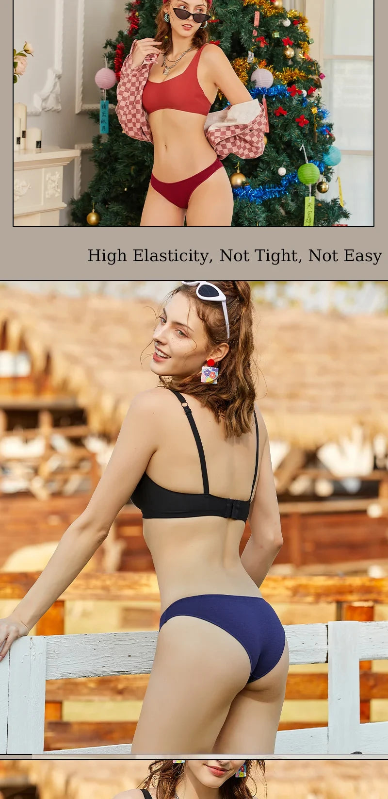 4Pcs Women's Cotton Seamless Briefs Intimates Women Sexy Panties Solid Color Breathable Underwear Female Low Waist Soft Lingerie