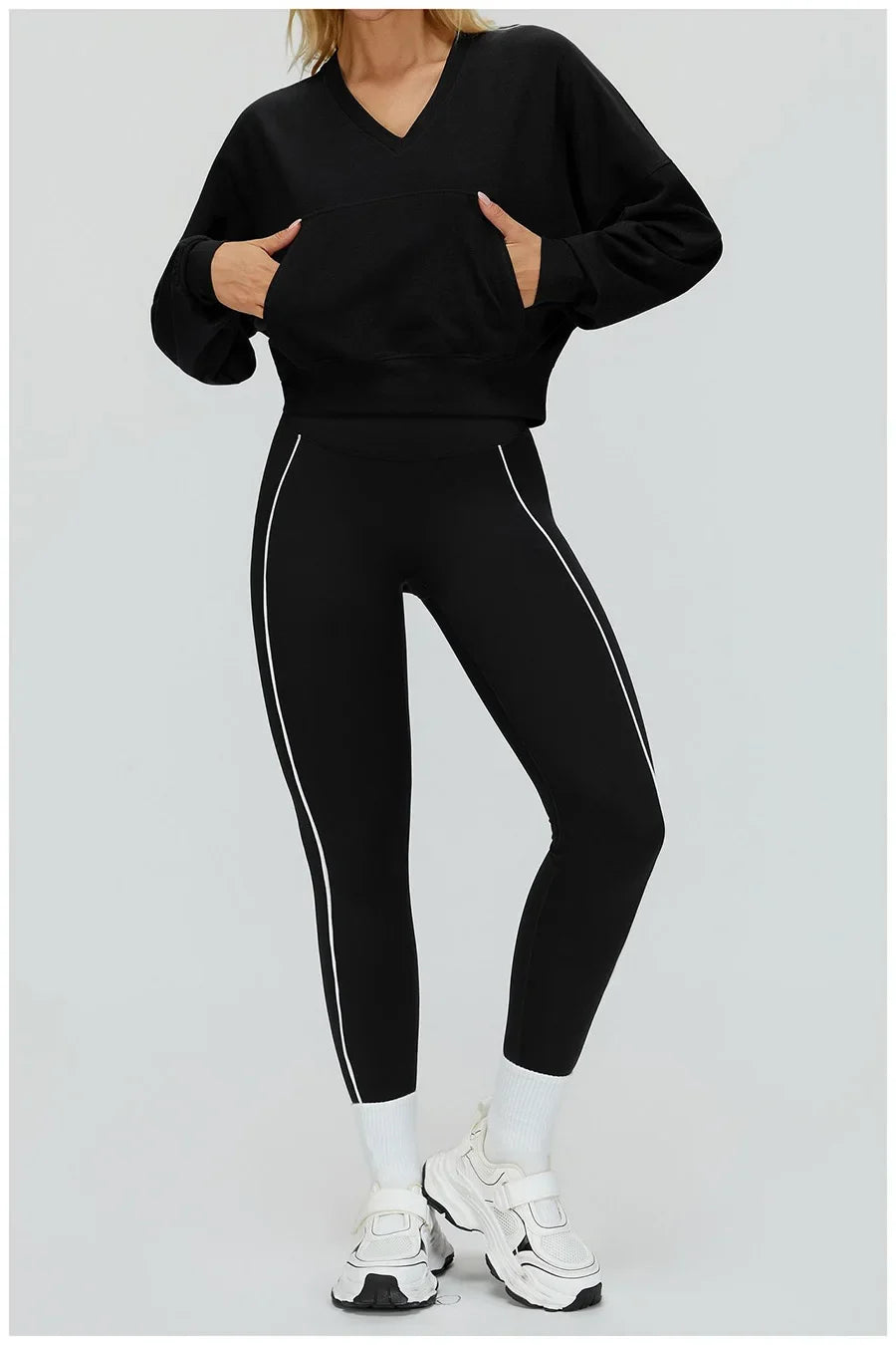 Women Yoga Set 2/3PCS Gym Clothes Long Sleeved Sportswear Yoga Suits Fitness Tracksuits Sport Outfits Crop Tank Bra Gym Leggings