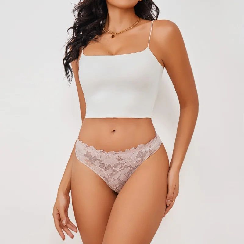 New Sexy Floral Lace Underwire Bras Panties Sets Hollow Out See-Through Romantic Lingerie Underwear Sexy Women Panties S-XL