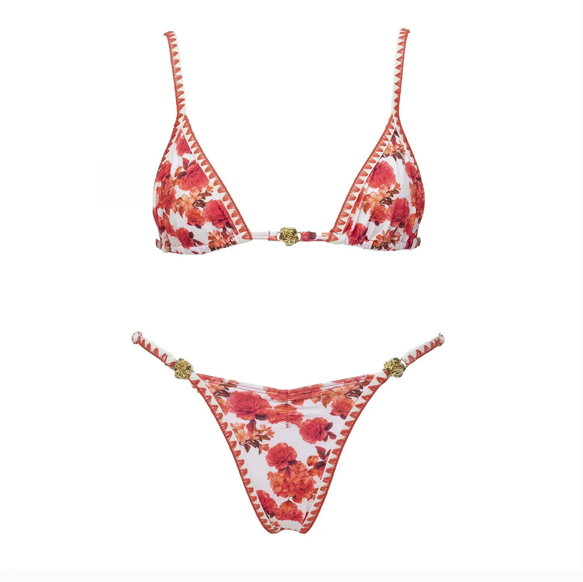 3Pcs Micro Bikinis Sexy Women Swimsuit 2026 New Swimwear Printed Swim Suit Female Bathing Suit Bandeau Biquini Beachwear Sarong