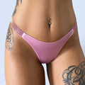 Letter Sexy Panties Women Thongs Rhinestones Diamonds G-string Sports Thong Low Waist Shorts Briefs T-back Fitness S-XL