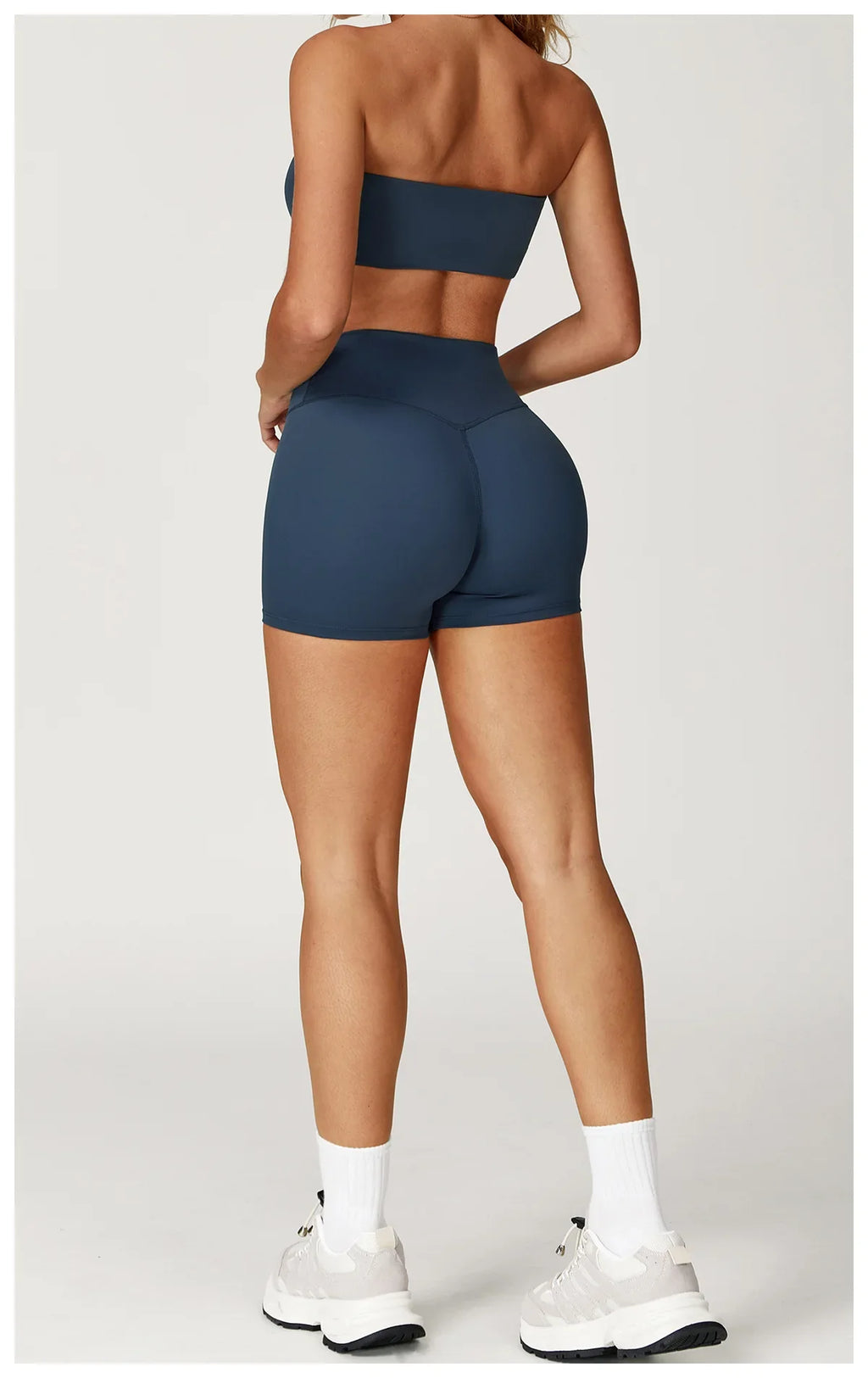 Yoga Set 2PCS Fitness Suit Women's Tracksuit Sportswear Workout Sports Bra High Waist Leggings Gym Clothing Sports Shorts Suits