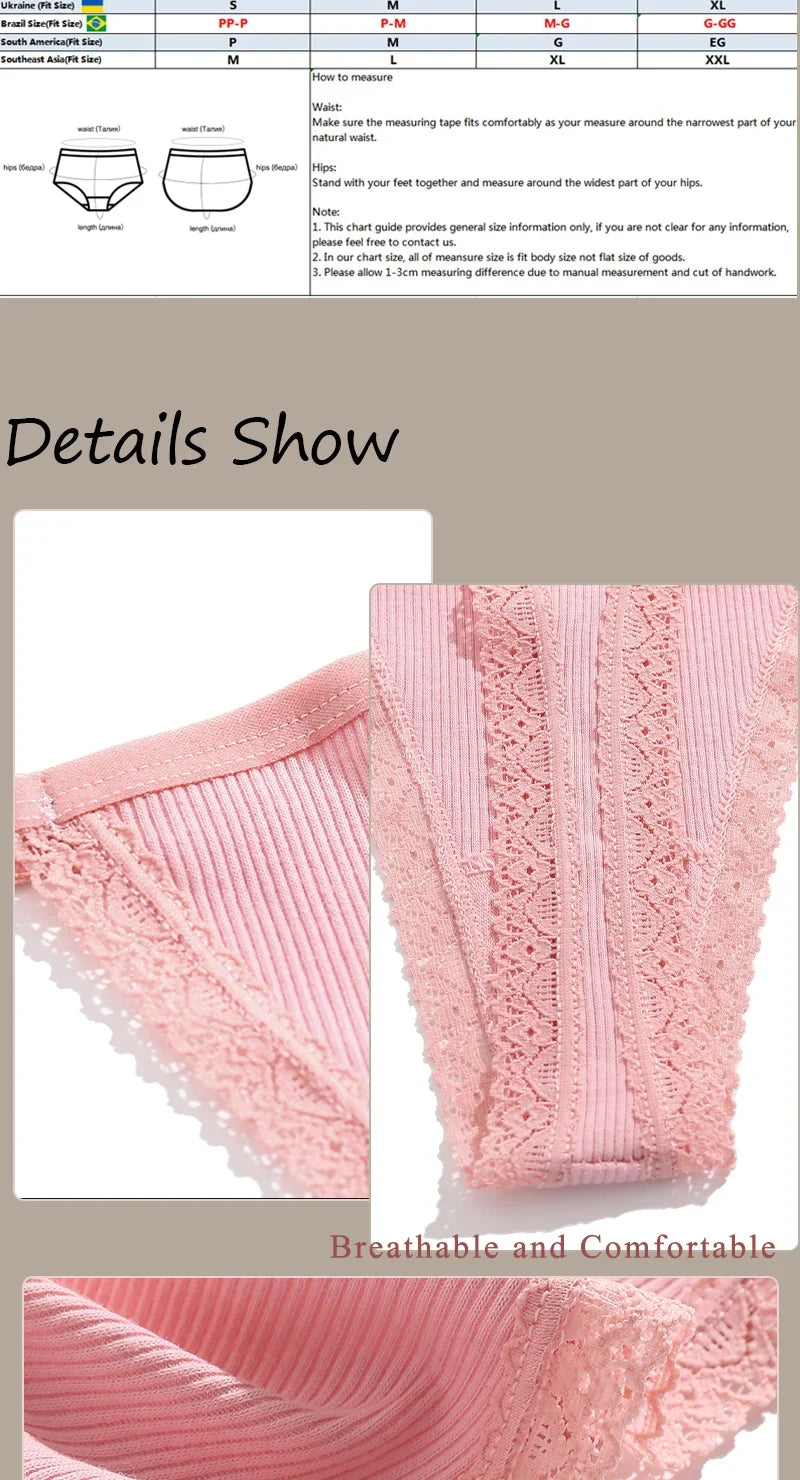 Sexy Women Cotton Thongs Adjustable Belt Seamless Panties Breathable Low Waist Lingerie Female Soft Solid Color Intimates
