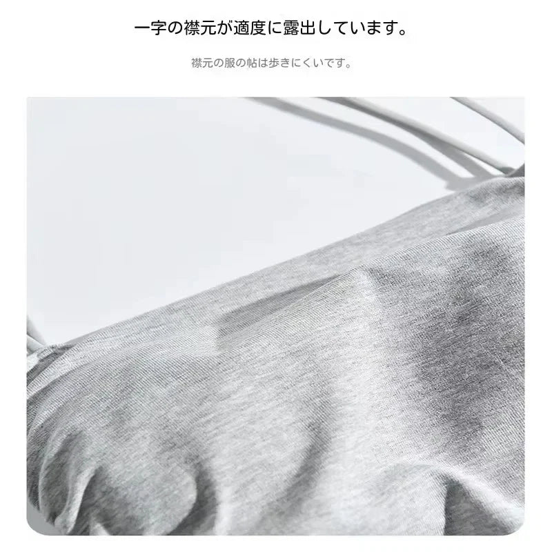 Summer Simple Women's Cotton Sling Camisole Crop Top Sleeveless Shirt Lady Bra Tank Tops Straps Skinny Girls Camisole Base Best