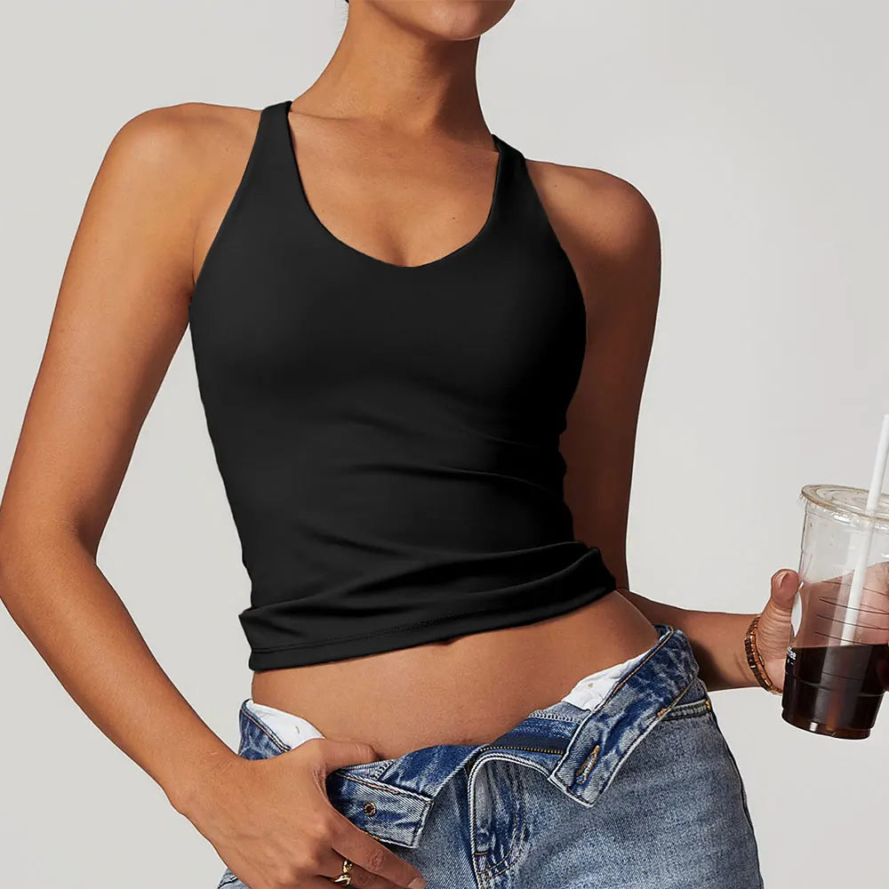 mikeyoga Breathable Sports Bra Fitness Top Women Underwear Yoga Bra Shockproof Crop Top Push Up Vest Sport Bra Gym Workout Top