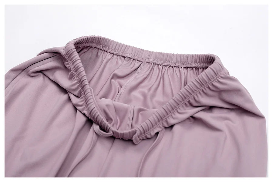 New Women Yoga Set 2/3 Pieces Long sleeves Workout Tracksuit Sportswear Gym Clothing Wide-leg sport pants Fitness Sports Suit