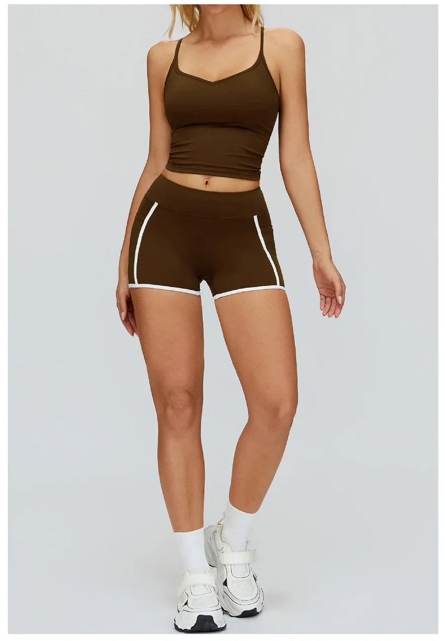 Women Yoga Set 2/3PCS Gym Clothes Long Sleeved Sportswear Yoga Suits Fitness Tracksuits Sport Outfits Crop Tank Bra Gym Leggings