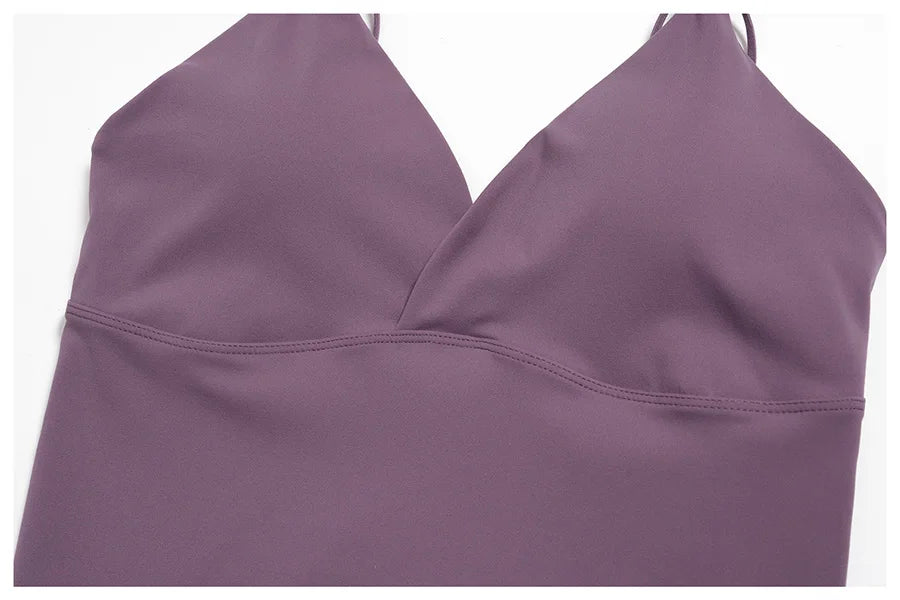2PCS Yoga Suit Sports Set Women Fitness Quick-Drying Gym Tracksuit Running Nude Feeling Workout Outfit Sport Bra Leggings Suit