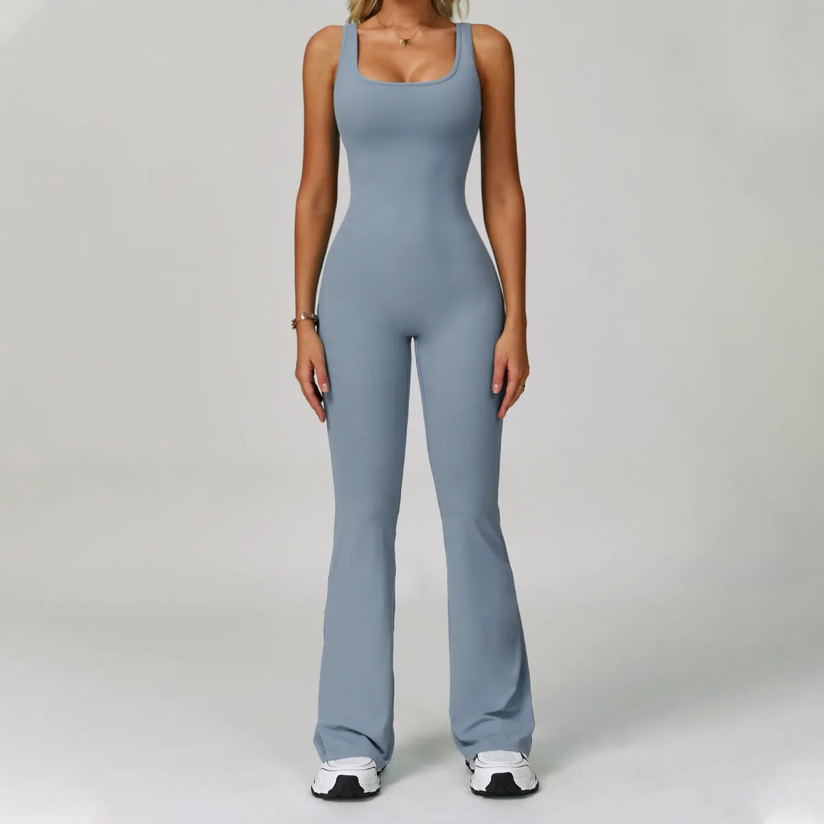 Women Sexy Back V Jumpsuit Gym Set Training Yoga Suit Sportswear Sports Jumpsuit Fitness Rompers Stretch Workout Bodysuits 8260