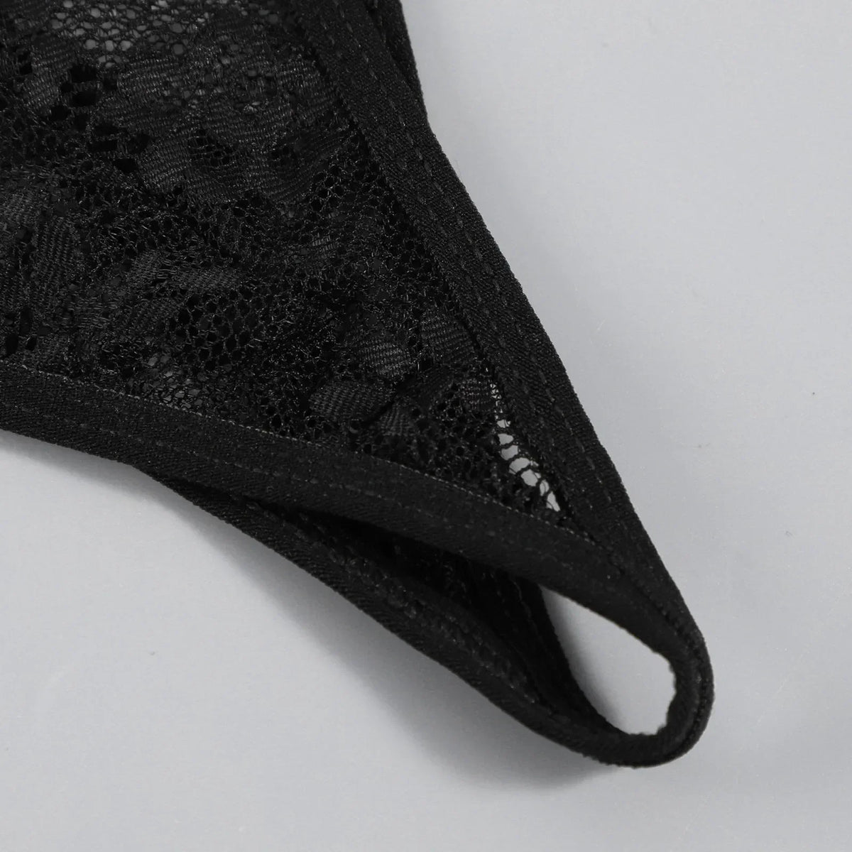 3PCS Lace See Through Bra Set Women Sexy Lingerie Underwear Halter Tops Bra and Panties Garter Intimate Sex Costumes