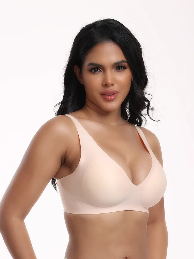 Personalized Custom-Made Leopard Print Bra with 4-Row Hook