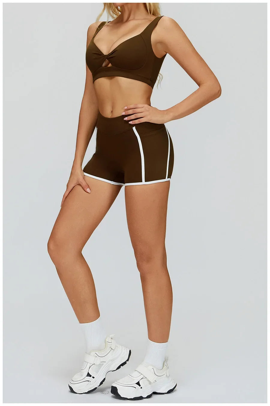 Women Yoga Set 2/3PCS Gym Clothes Long Sleeved Sportswear Yoga Suits Fitness Tracksuits Sport Outfits Crop Tank Bra Gym Leggings