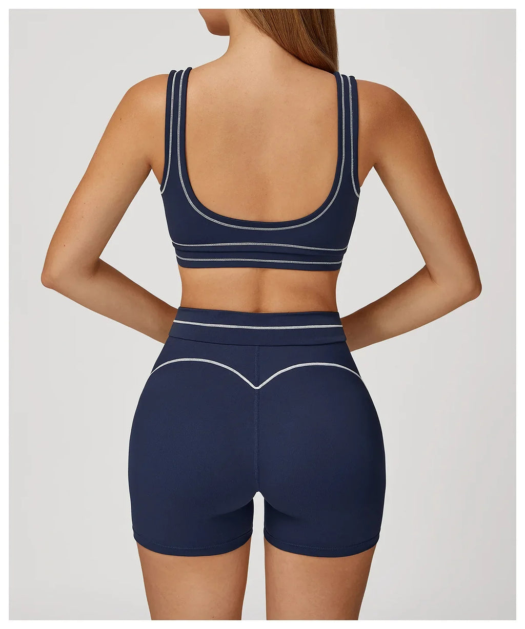 Breathable Sports Bra Women Shockproof Fitness Tops Push Up Gym Crop Top Brassiere Sport Bras Gym Workout Top Summer Yoga Bra