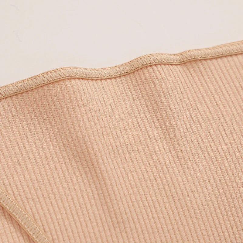 5PCS Women Cotton Maillard Brazilian Sexy Panties Breathable Low Waist Female Underwear Soft Solid Color Intimates High Elastic