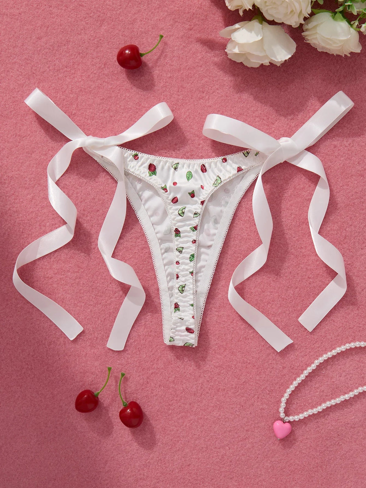 1Pcs Lovely Sexy Women's Panties Low Waist Tie-Side G-String Comfortable Sexy Lingerie