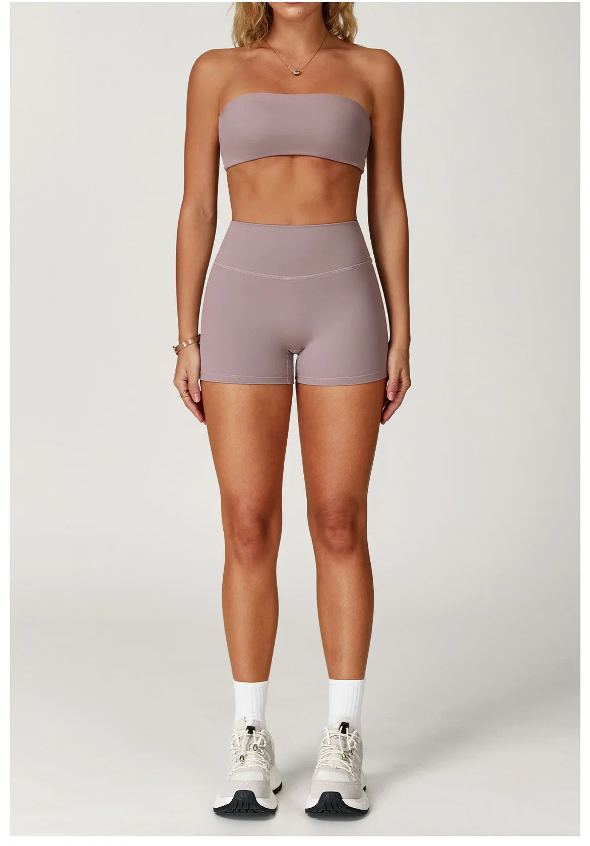 Yoga Set 2PCS Fitness Suit Women's Tracksuit Sportswear Workout Sports Bra High Waist Leggings Gym Clothing Sports Shorts Suits