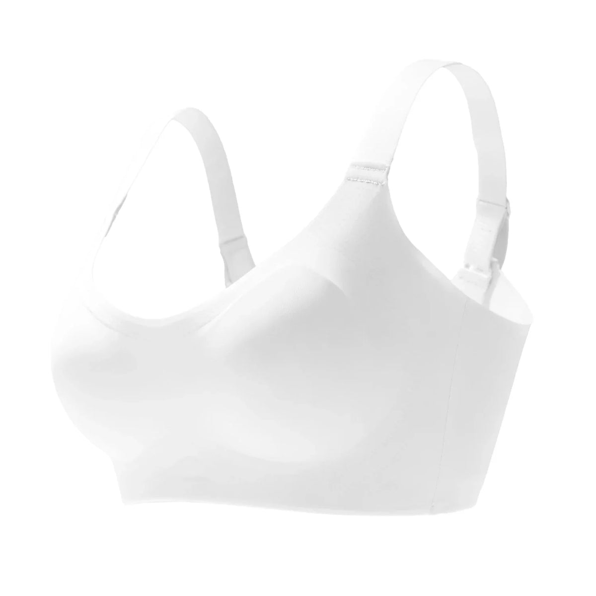 1pc Color Women's Seamless Wireless Sports Bras - Soft Stretchy Push-Up Design Everyday Basic Bras, Removable Padding Lingerie