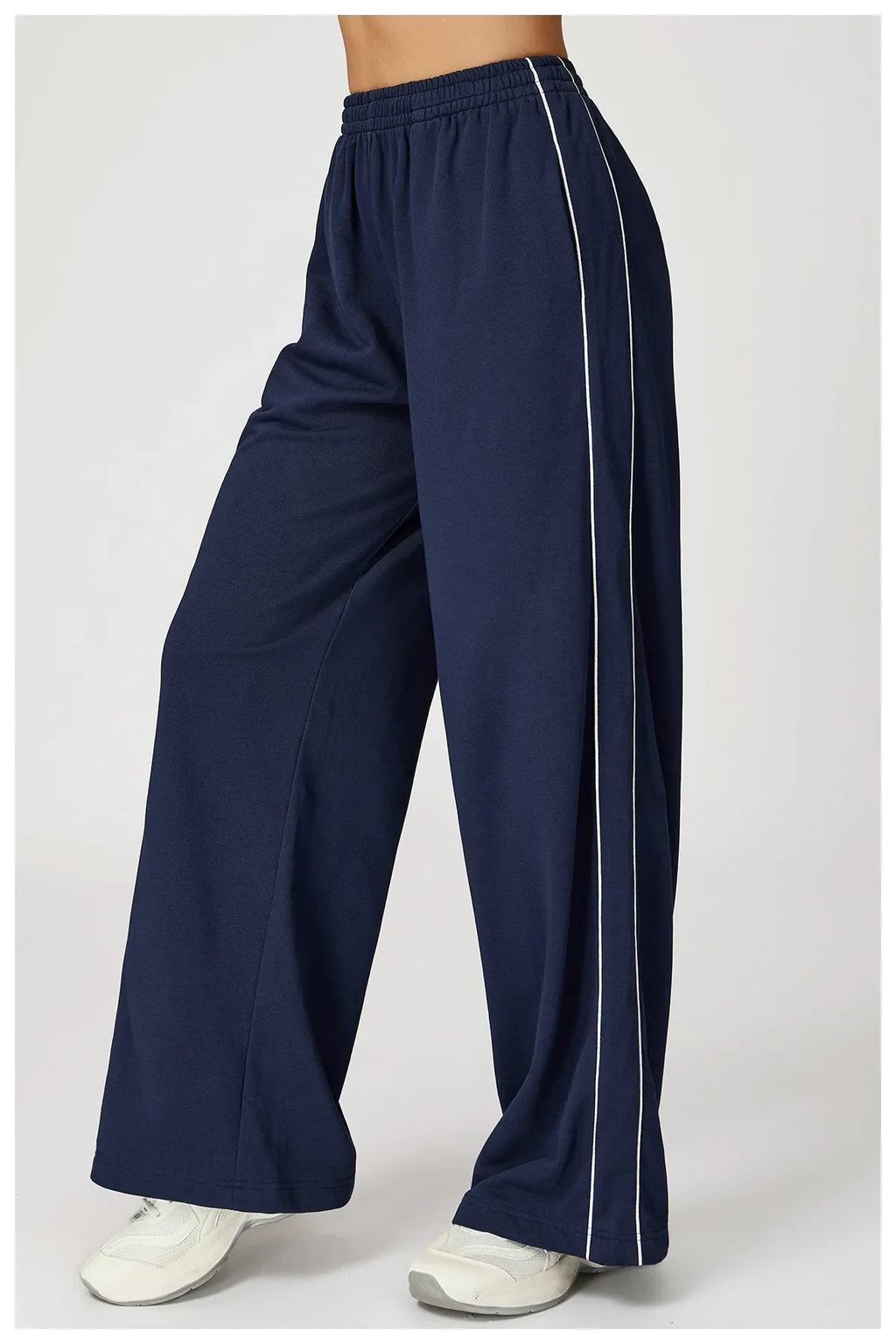 Sports Pants Women Loose High Waist Wide Leg Pants Gym Fitness Yoga Leggings Female Workout Running Cycling Pants Athletic Wear
