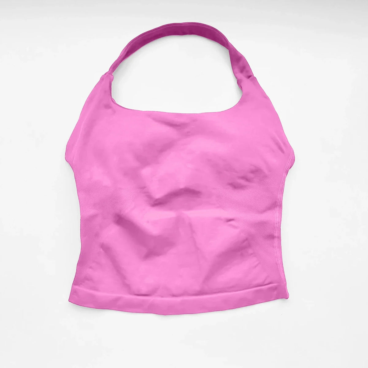 NCLAGEN Fitness Halter Top Woman Gym Clothes Removable Chest Pad Yoga Tank Push-up Sports Bra Workout Activewear Pilates vest