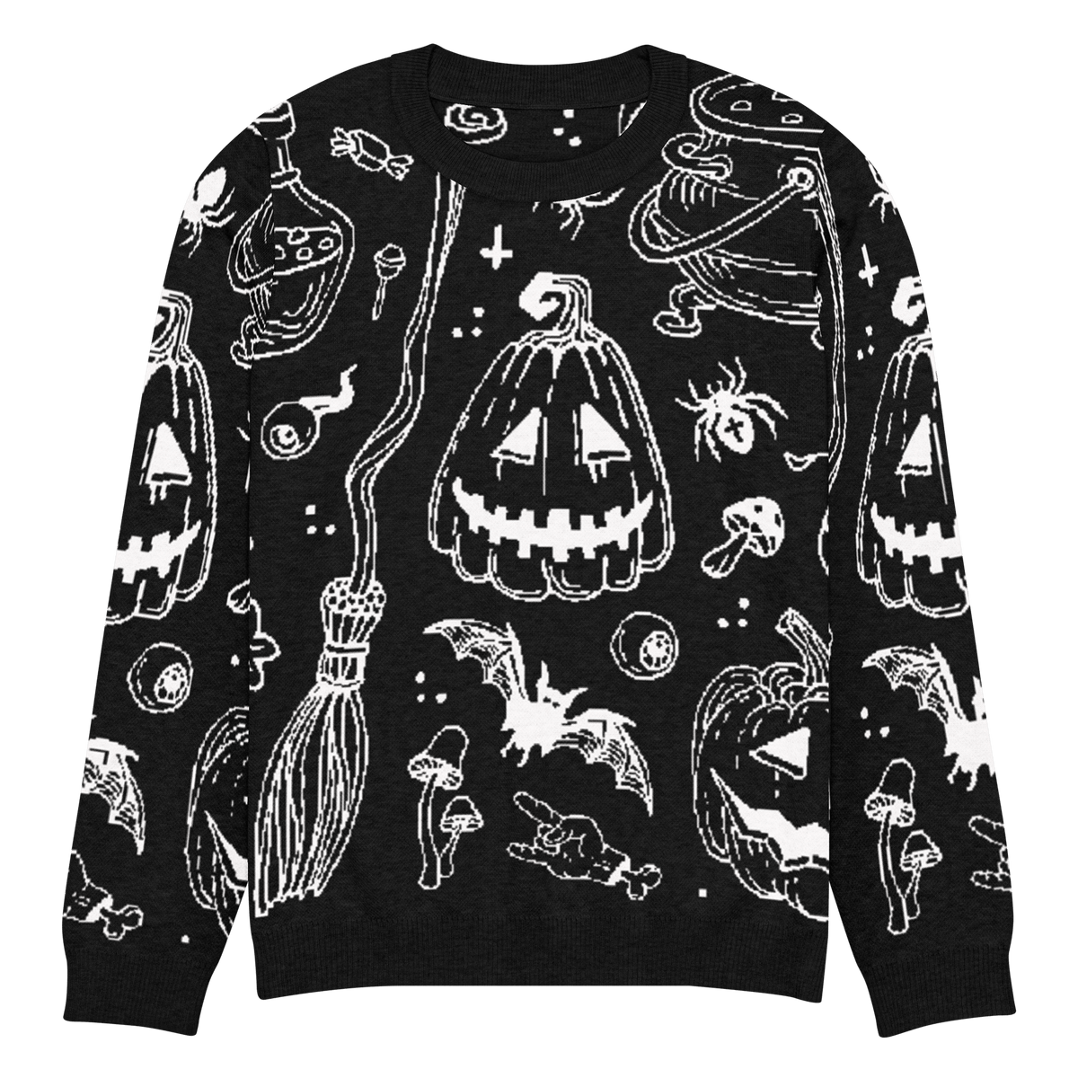 Cozy Creep Knit Crewneck Sweater