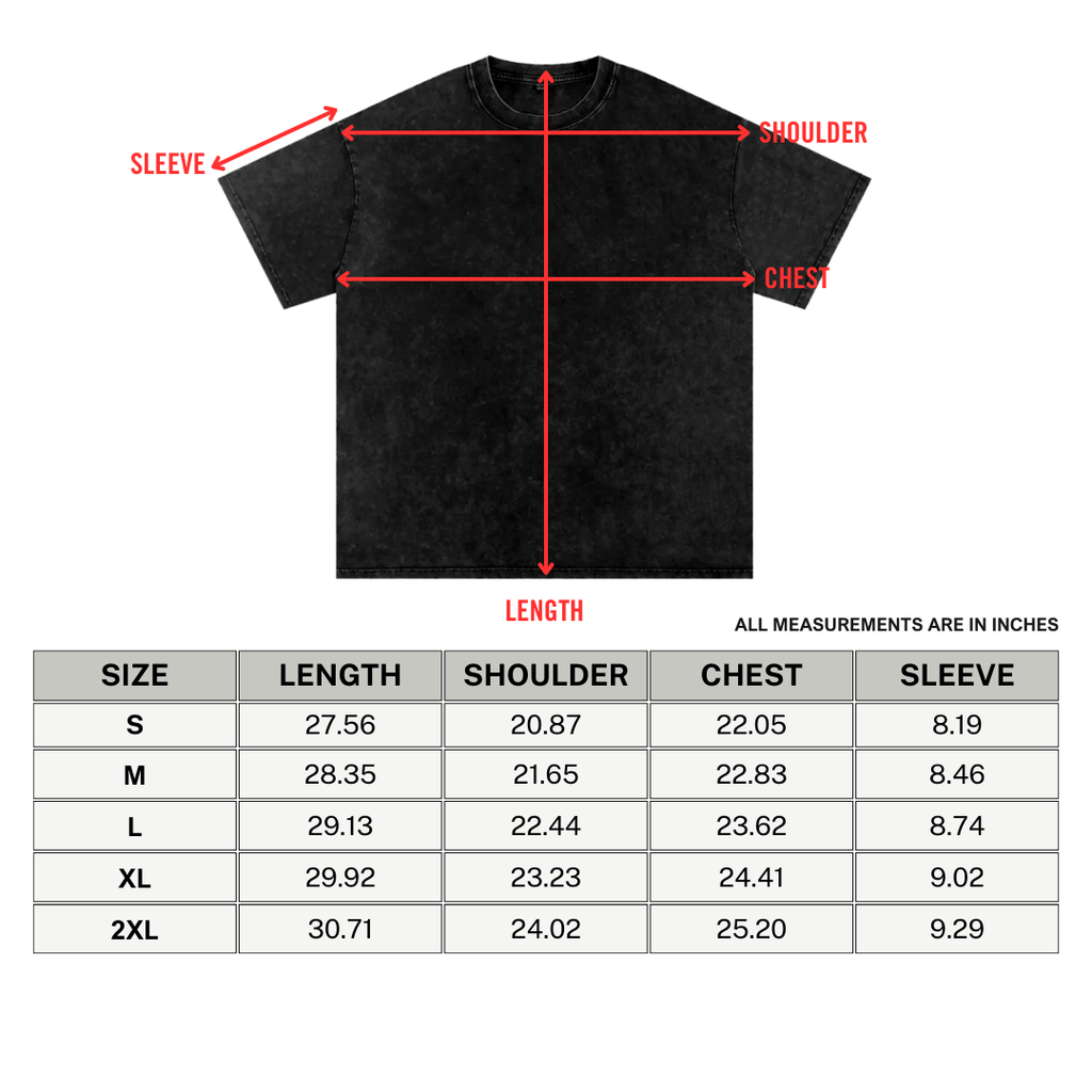 Punks Not Dead Acid Washed Oversized Tee