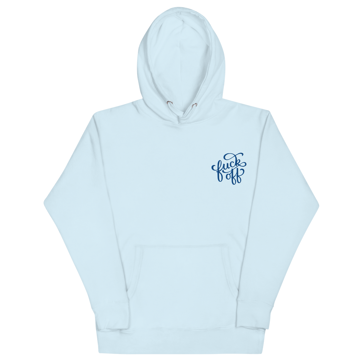 Fuck Off Embroidered Hoodie