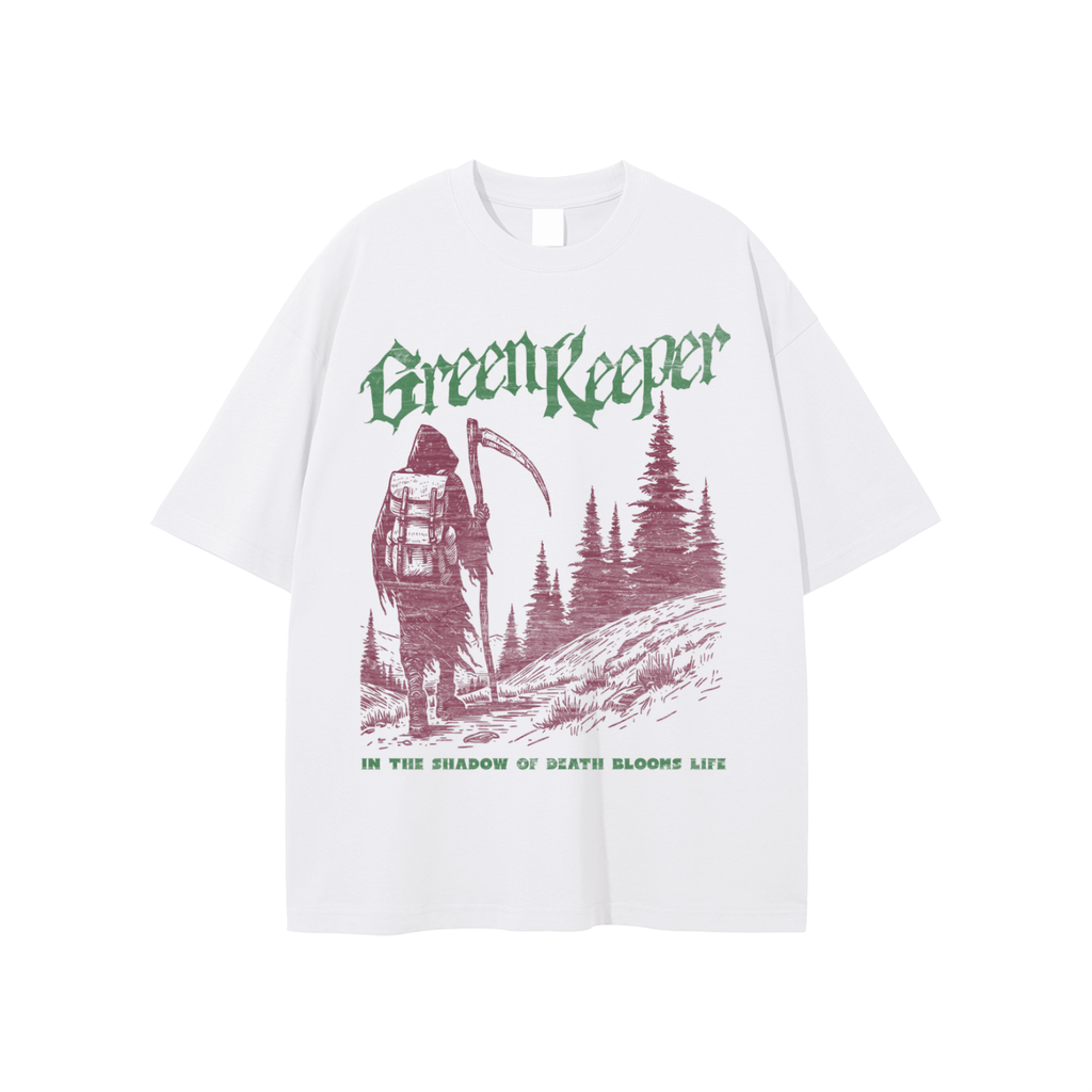 Green Keeper Grim Reaper Cotton Tee