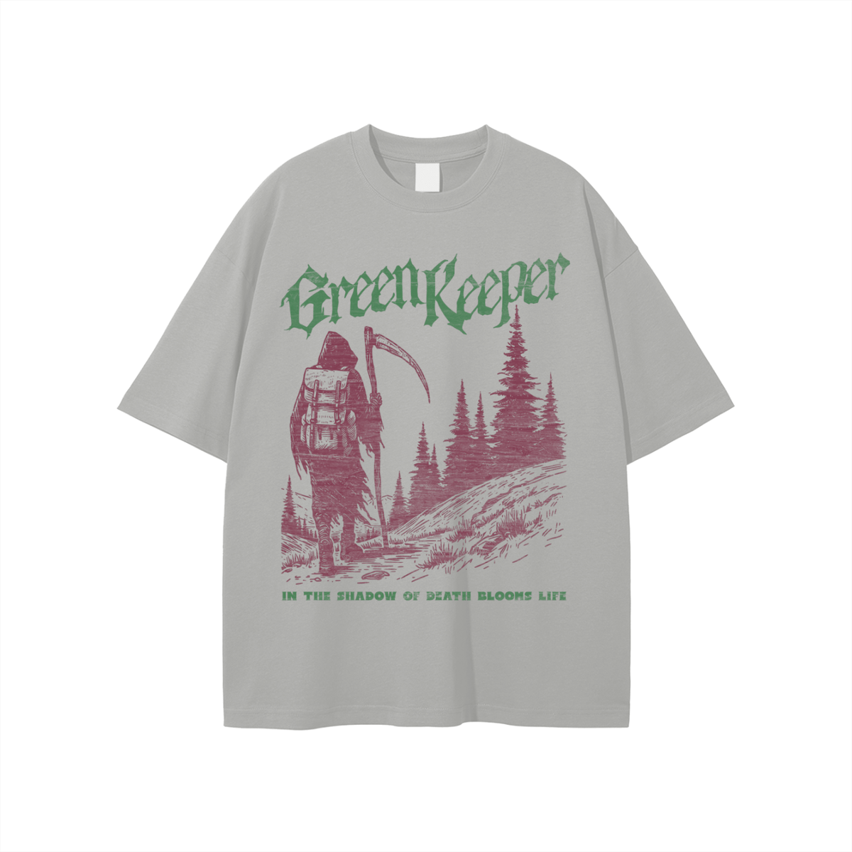 Green Keeper Grim Reaper Cotton Tee