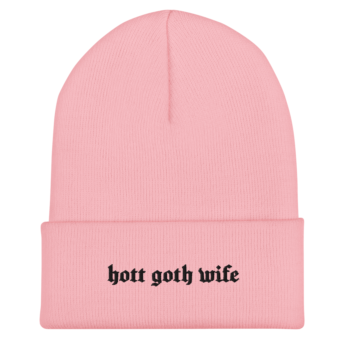 Hot Goth Wife Knit Beanie