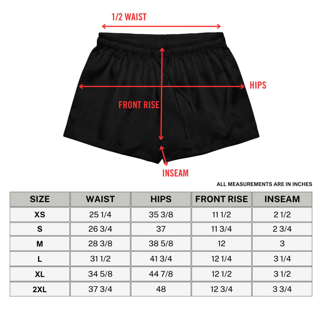 Vampire Kiss Silky Pajama Shorts