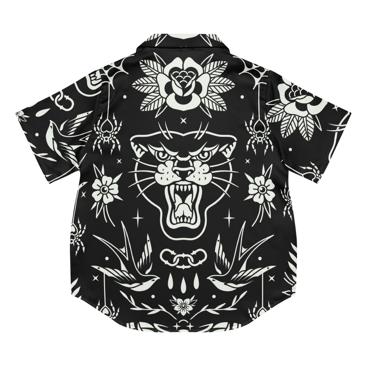 Old School Ink Silky Pajama Top
