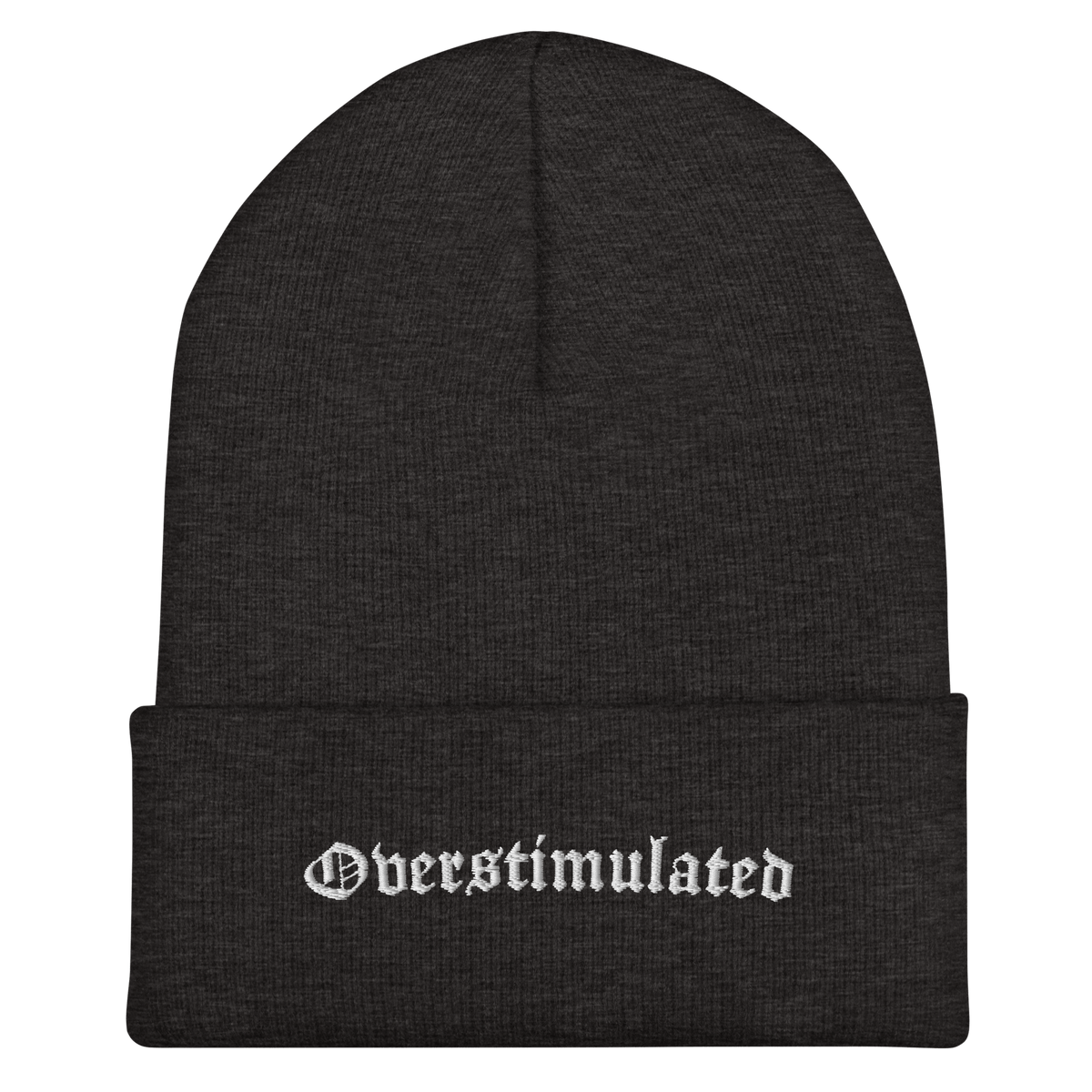 Overstimulated Cuffed Beanie
