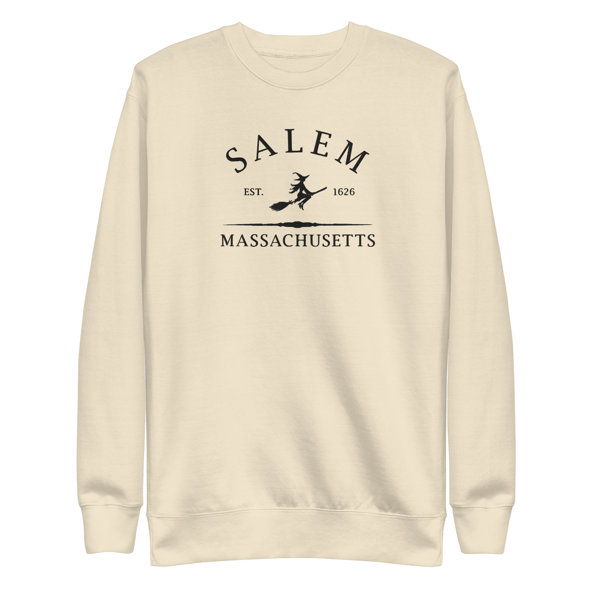 Salem Massachusetts Embroidered Sweatshirt