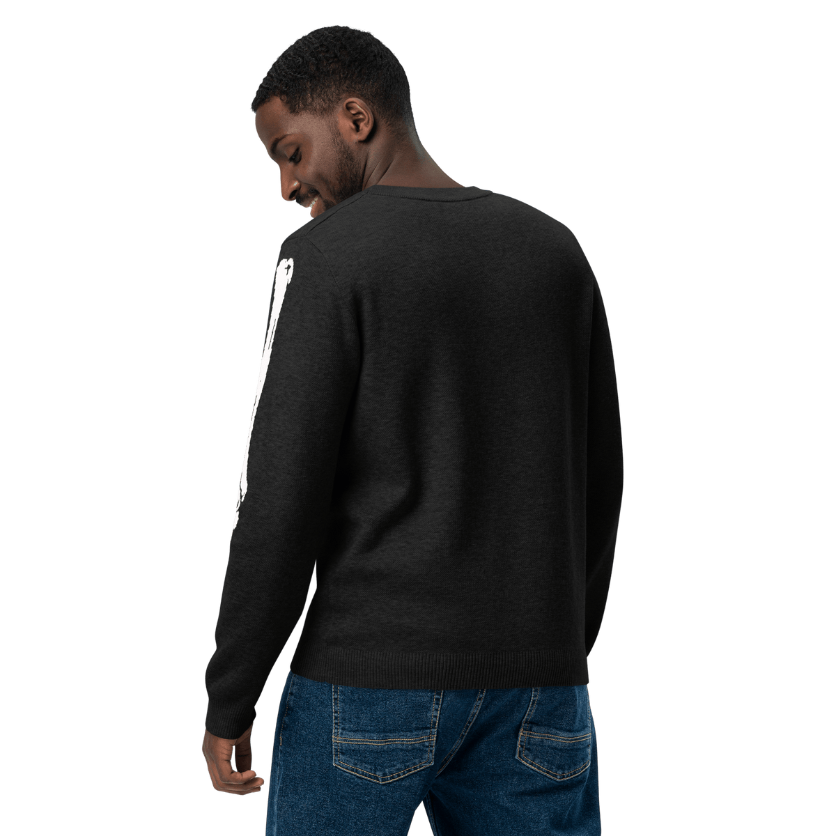 Skeleton Squad Knit Crew Neck Sweater