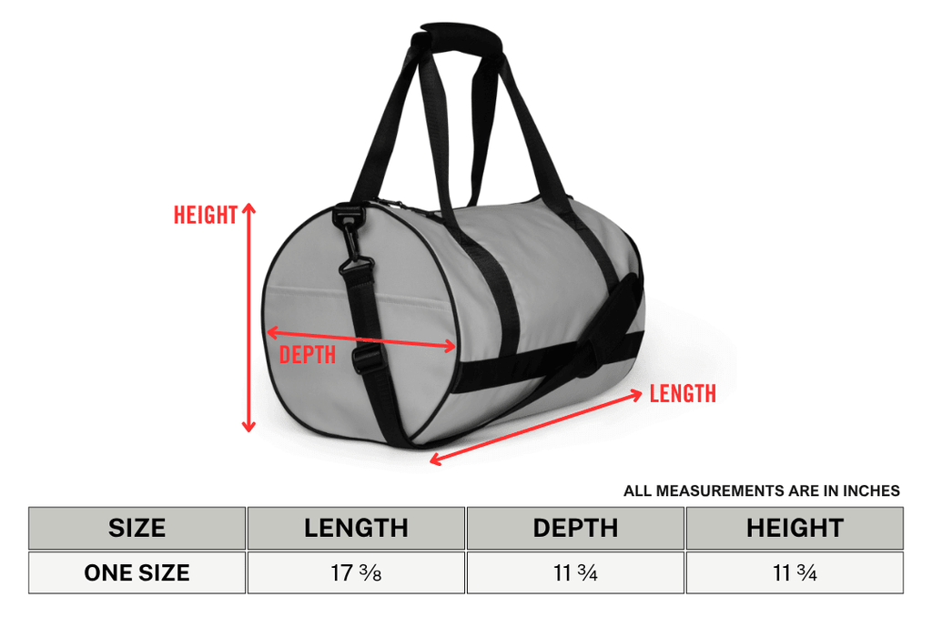 Grunge Skull Duffle Bag